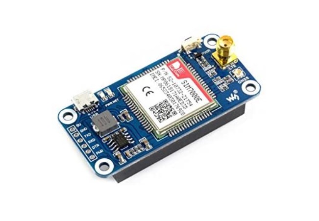 IOT Hat Module with SIM7000E IOT/EMTC/EDGE/GPRS/GNSS