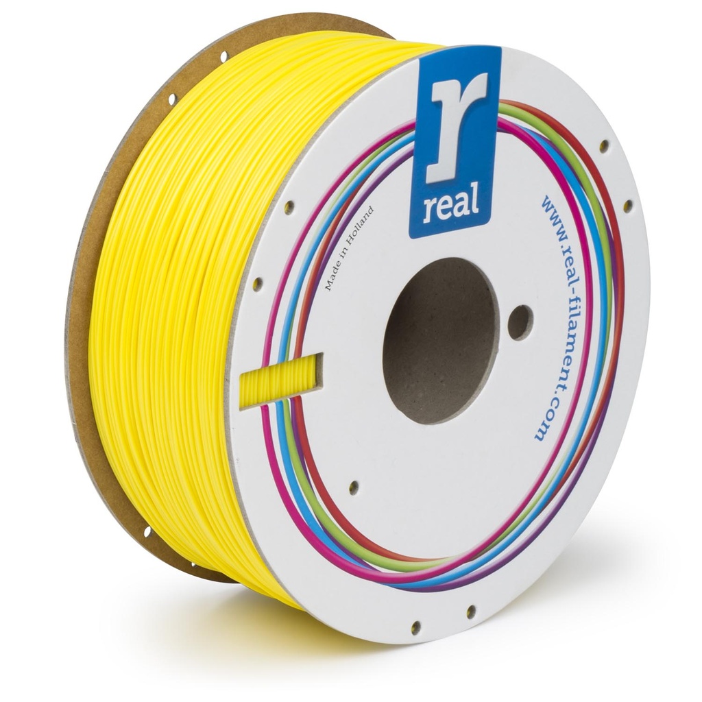 Real Filament ABS Yellow 1.75mm 1Kg