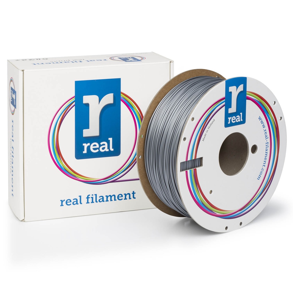 Real Filament PLA Silver 1.75mm 1Kg