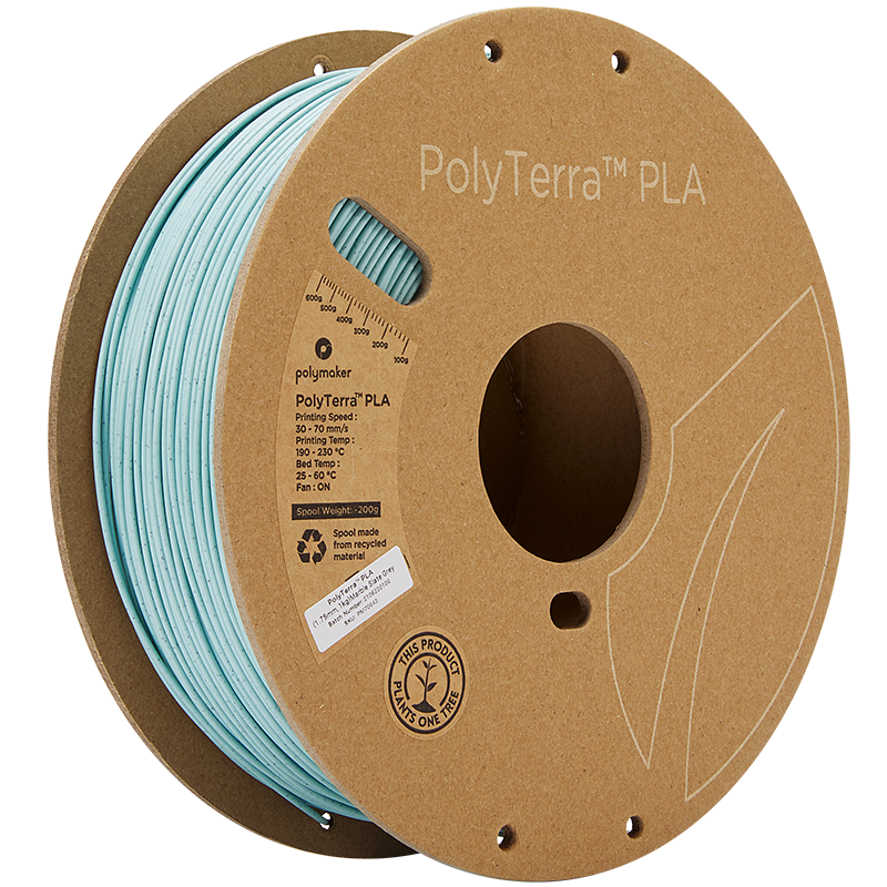 Marble Slate Grey PLA 1.75mm 1Kg PolyTerra Polymaker