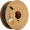 Charcoal Black PLA 2.85mm 1Kg PolyTerra Polymaker