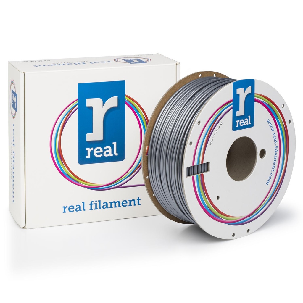 Real Filament PLA Silver 2.85mm 1Kg