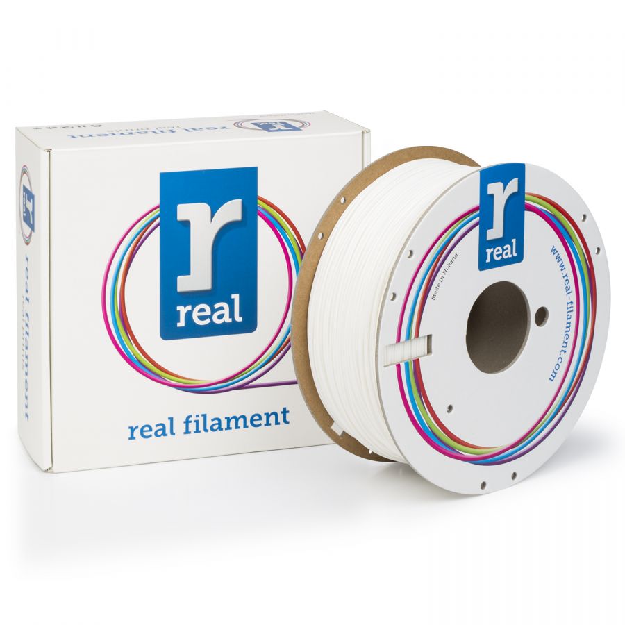 Real Filament PLA Matt White 1.75mm 1Kg