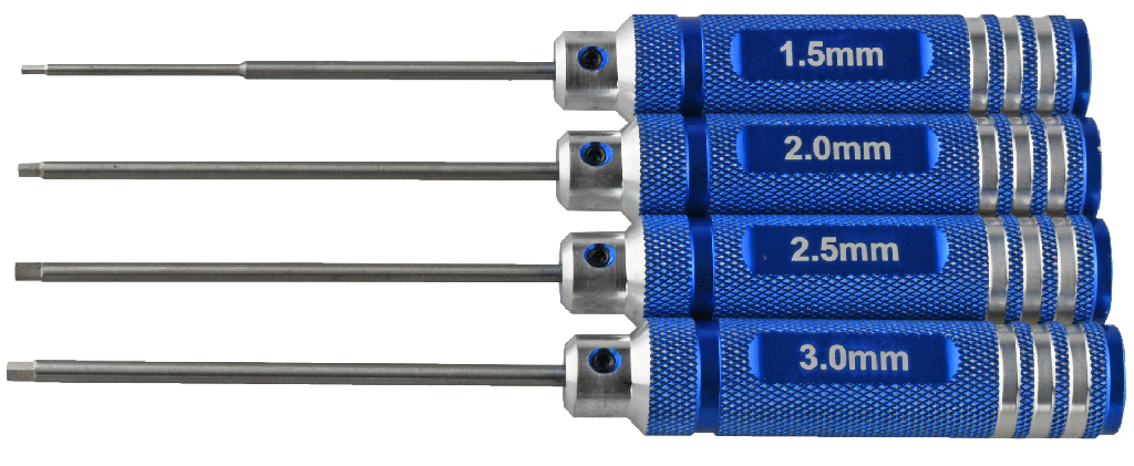 Allen Screwdriver Set - 4 sizes