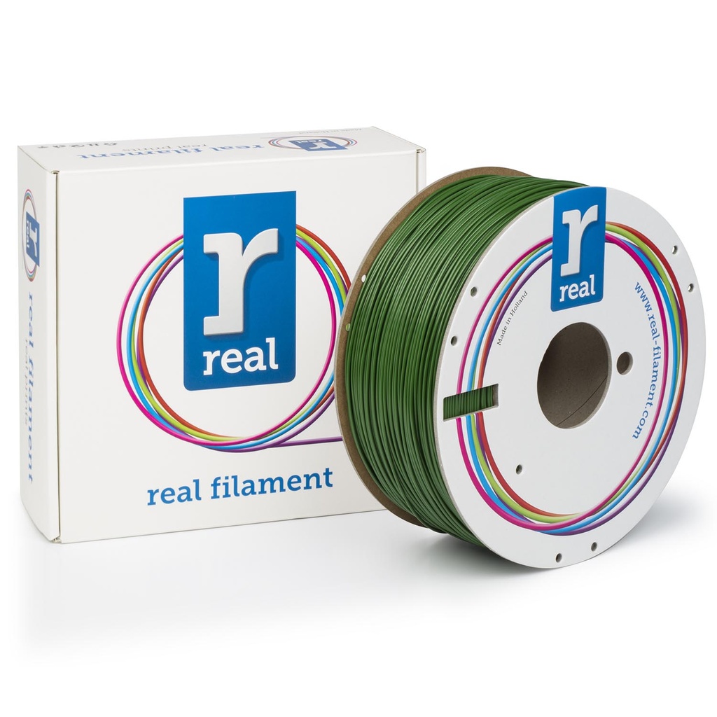 Real Filament ABS Green 1.75mm 1Kg