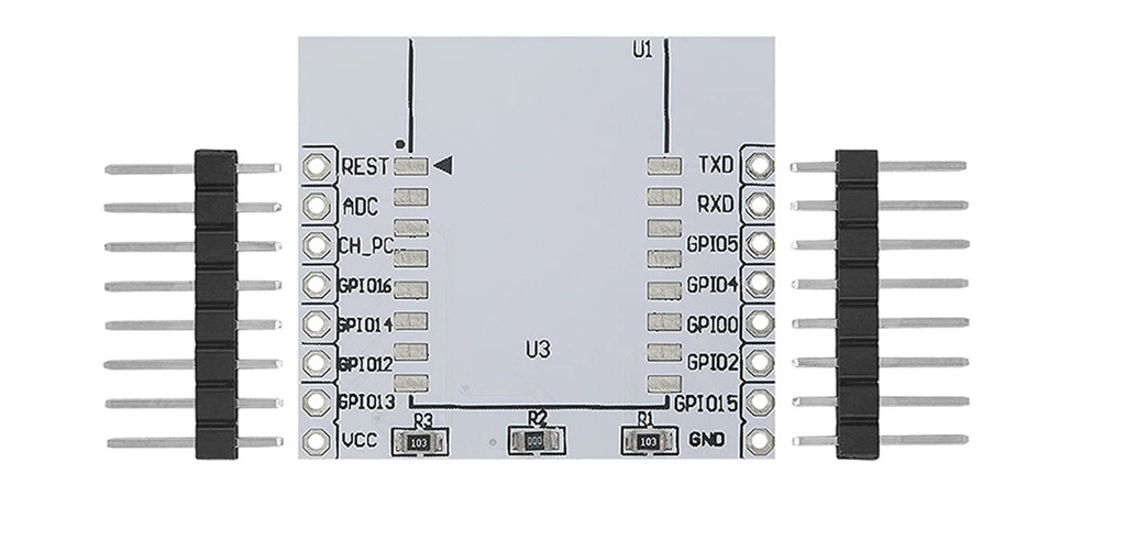 Adapter board plate ESP8266 ESP8266-12E / 12F ESP-07 ESP-08