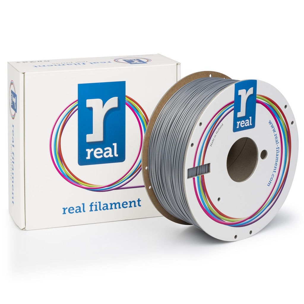 Real Filament ABS Silver 1.75mm 1Kg